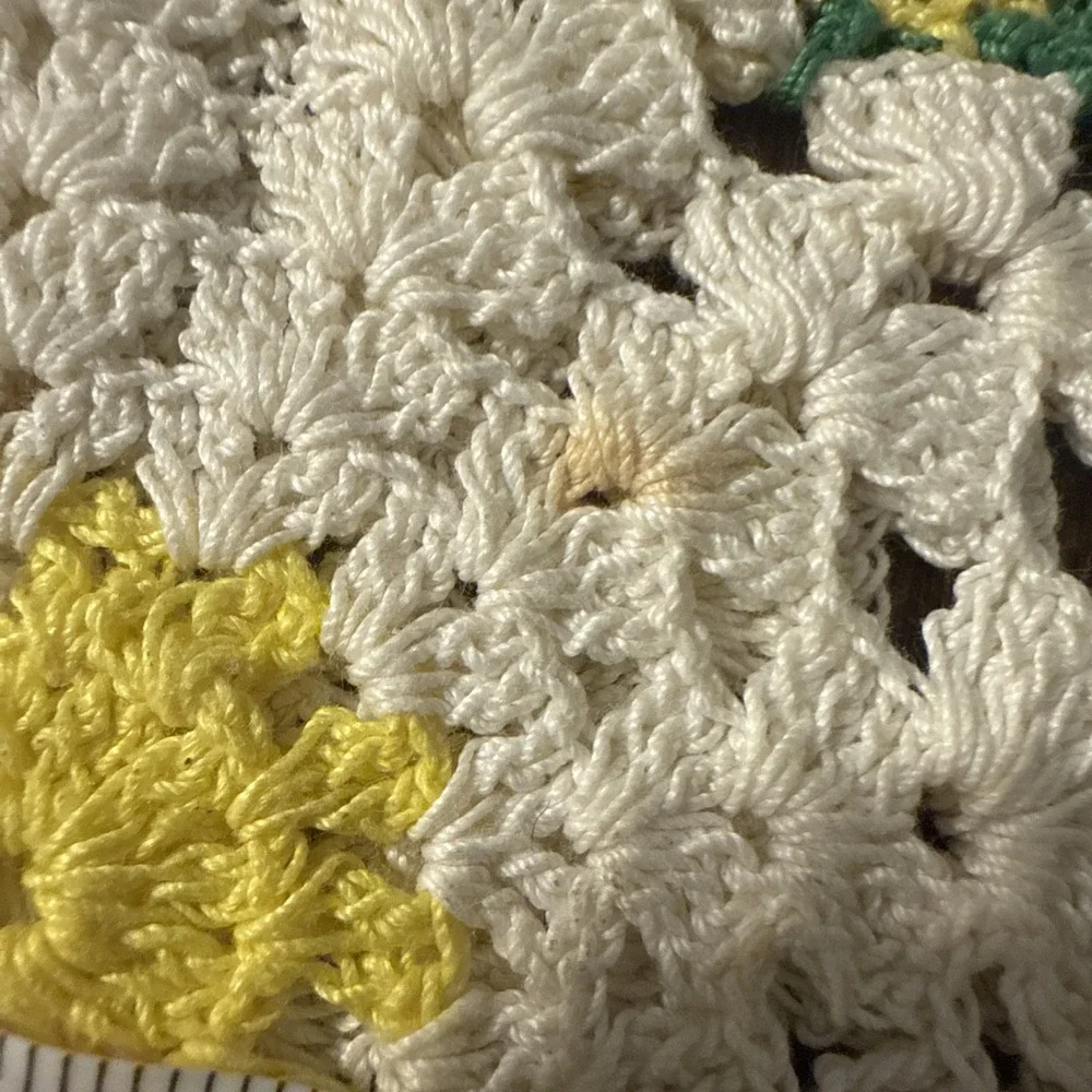 LARGE LOT VINTAGE‎ BATTENBURG LACE, CUT-OUTS AND DOILIES PRICED INDIVIDUALLY